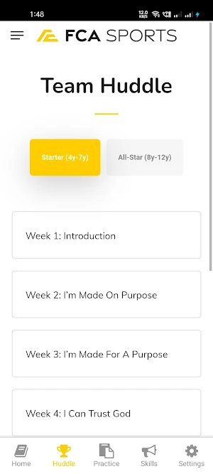 FCA Sports Coach Screenshot 2