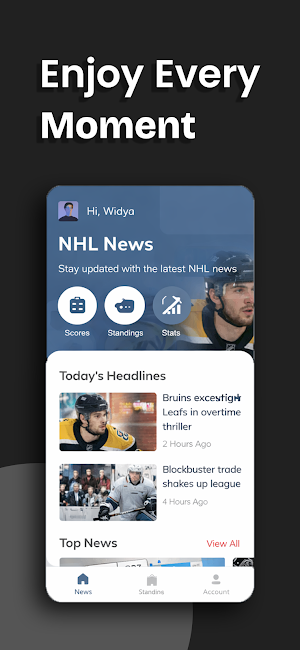 NHL & MLB Live Streaming Screenshot 0