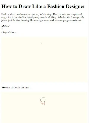 How to Draw Fashion Sketches Screenshot 2