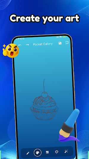 PocketGallery Screenshot 0