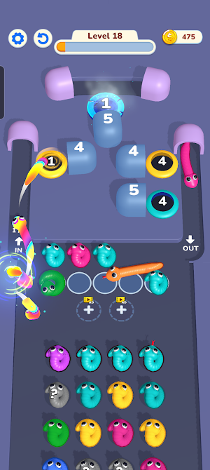 Sliding Snakes! Screenshot 3