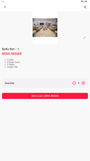 Arif Furniture Screenshot 1