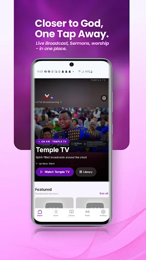 Temple TV Screenshot 0