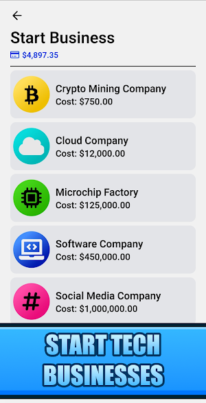 Tech Empire Idle Tycoon Screenshot 1