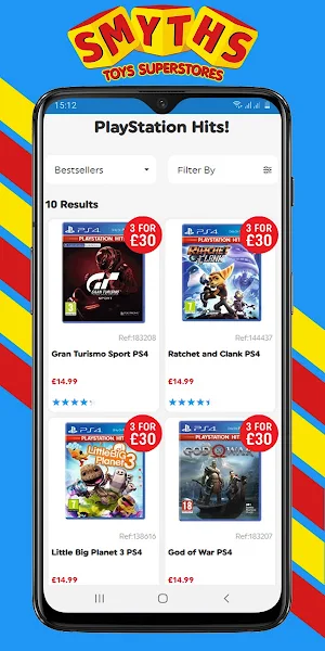 Shop For Smyths-Super Toy's L Screenshot 1