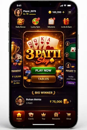 3 Patti Sky Pakistan Online Screenshot 3