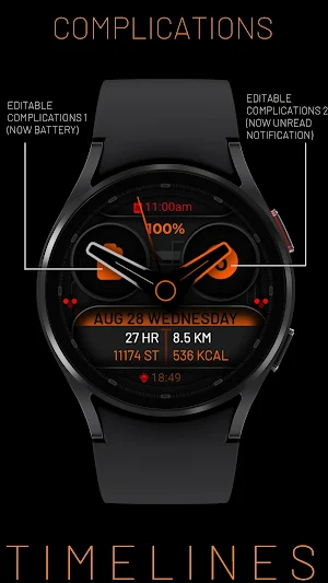 Watch Face WF104 Screenshot 2