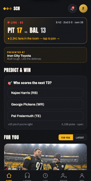 Steel Curtain Network Screenshot 0