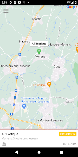 Restaurant A l'Exotique Screenshot 1