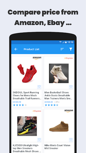 Mens shoes - Running shoes Screenshot 3