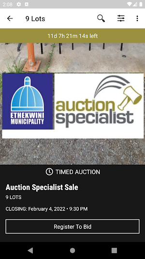 Auction Specialist Screenshot 1