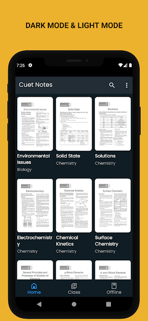 CUET Notes Screenshot 2