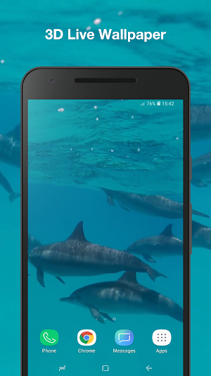 Dolphins Live Wallpaper Screenshot 0