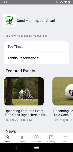 Pinecrest Country Club Screenshot 1