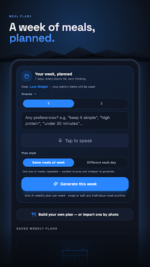 Zenith: Fitness & Nutrition Screenshot 2