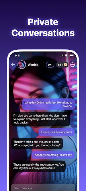 Meetra AI-Chat with Characters Screenshot 2