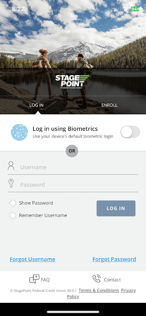 StagePoint Wallet Screenshot 1