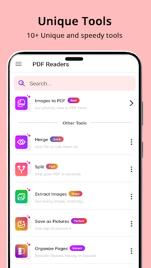 Images to PDF converter & edit Screenshot 0