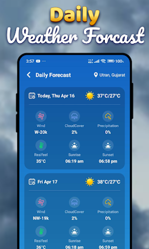 Live Weather Launcher - Radar Screenshot 2