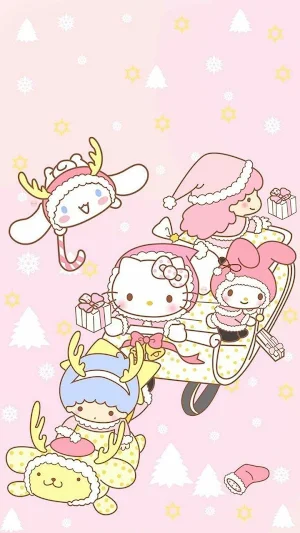 Kawaii Pink Wallpaper Screenshot 3