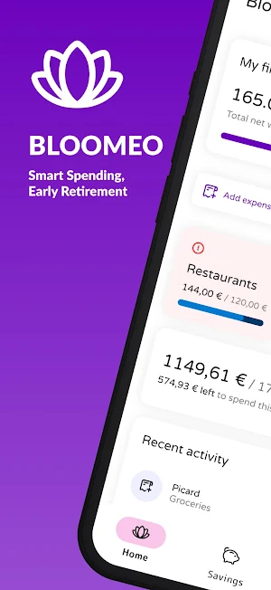 Save & Retire Early - Bloomeo Screenshot 0