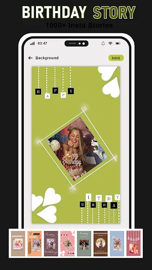 Birthday Photo Collage & Edit Screenshot 2