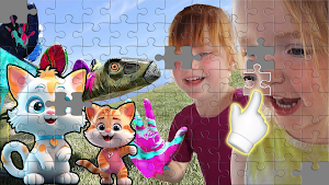 A for Adley Cat: Jigsaw Puzzle Screenshot 0