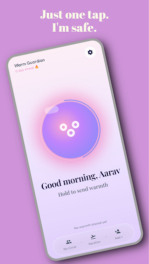 Warm Guardian: Daily Check-In Screenshot 2