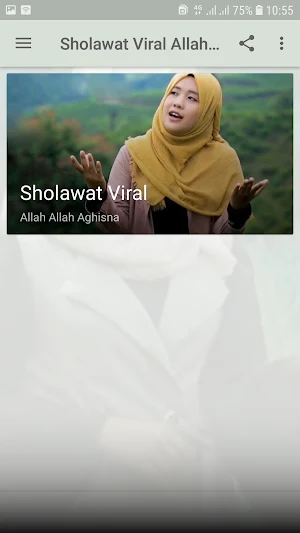Sholawat Viral Allah Allah Aghisna Offline Screenshot 2