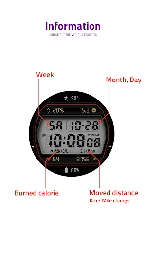 JW212 jwstudio watchface Screenshot 1