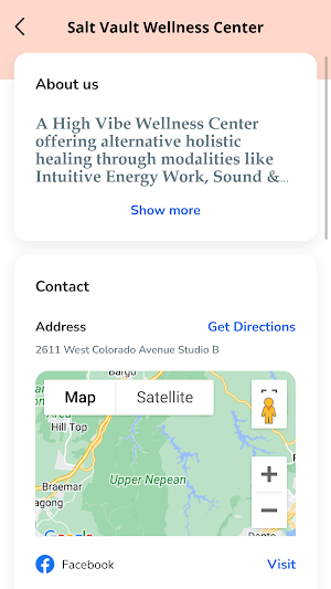 Salt Vault Wellness Center Screenshot 1