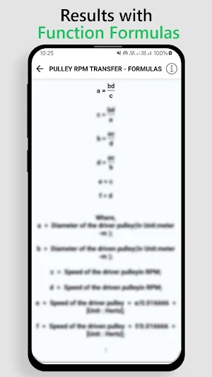 Pulley Belt Length Calculator Screenshot 3