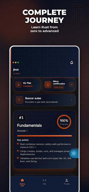 Learning Rust Screenshot 0