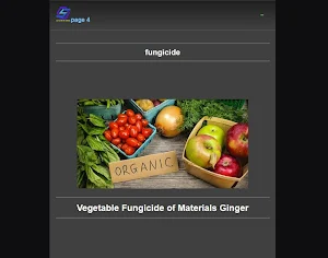 Organic agricultural fungicide Screenshot 3