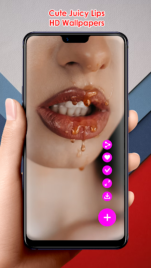 Cute Juicy Lips HD Wallpapers Screenshot 1