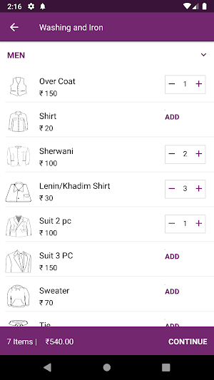 WASHPOOL Screenshot 2