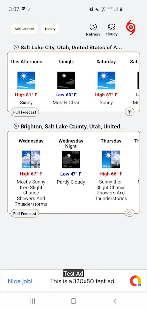 Aura Weather Screenshot 0