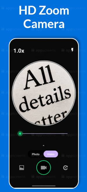 Magnifier 100x - Zoom Camera Screenshot 2