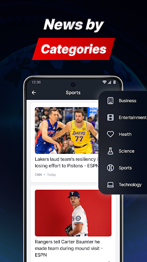 News Launcher: Daily Headlines Screenshot 2