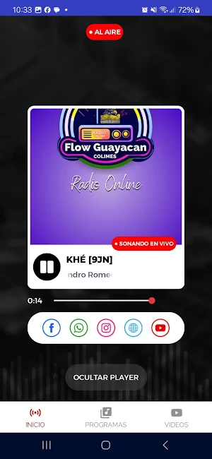 Radio Flow Guayacán Colimes Screenshot 2