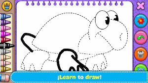 Coloring & Learn Animals - Kids Games Screenshot 3