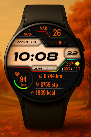 Vexitor Digital Watch Face Screenshot 2