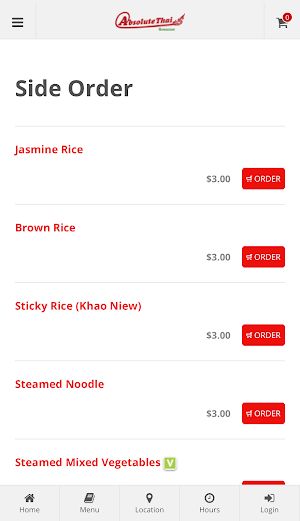 Absolute Thai Restaurant Screenshot 2