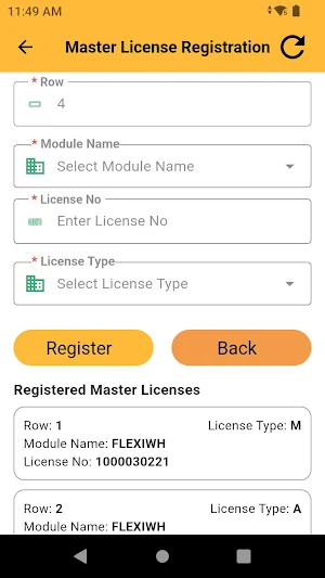LicenseRegistration Screenshot 3