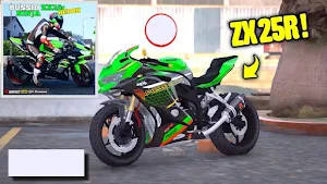 Mod Bussid Motor ZX25R hedon Screenshot 2