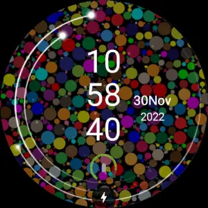 Bubble Pantone Color WatchFace Screenshot 2