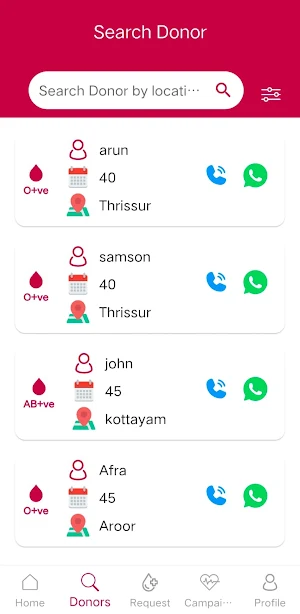 Thankyou Donor Screenshot 2