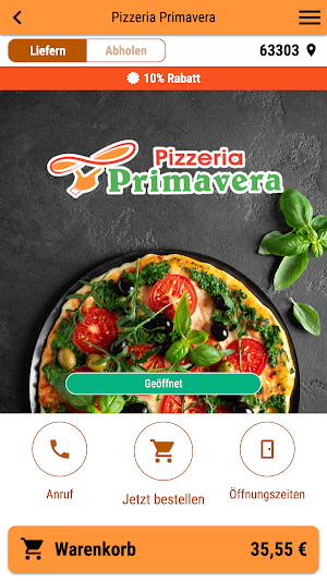 Pizzeria Primavera Screenshot 0
