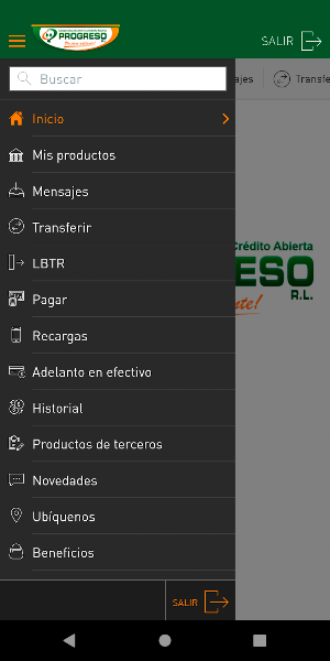 PROGRESONET MÓVIL Screenshot 1