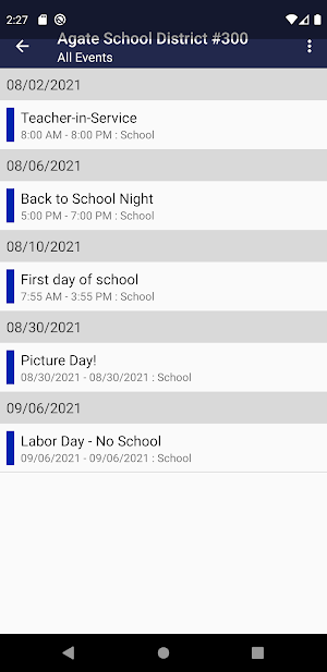 Agate School District #300 Screenshot 2